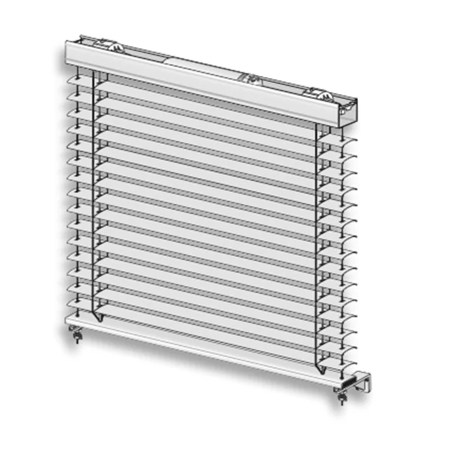 Remote Control Factory Directly Outdoor Z Venetian Blinds External