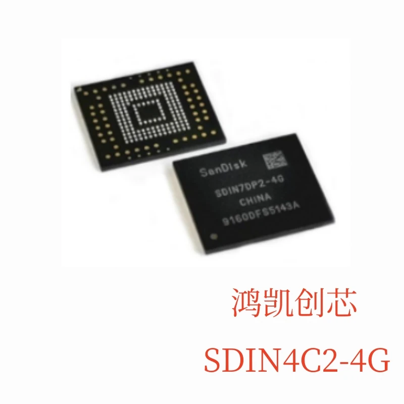 1pcs/lot Original New SDIN4C2-4G BGA169 SDIN4C2 FBGA memory chip in stock