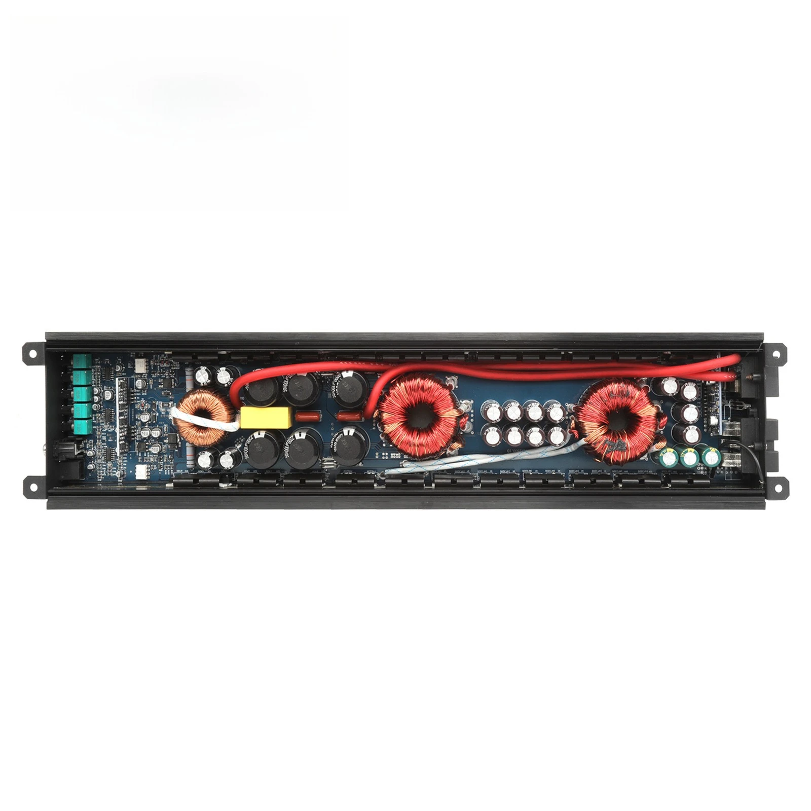 2500W RMS Mono Car Amplifier, 1 Ohm Stable Class D, SPL High Power Subwoofer Amp, for Car Audio Bass System