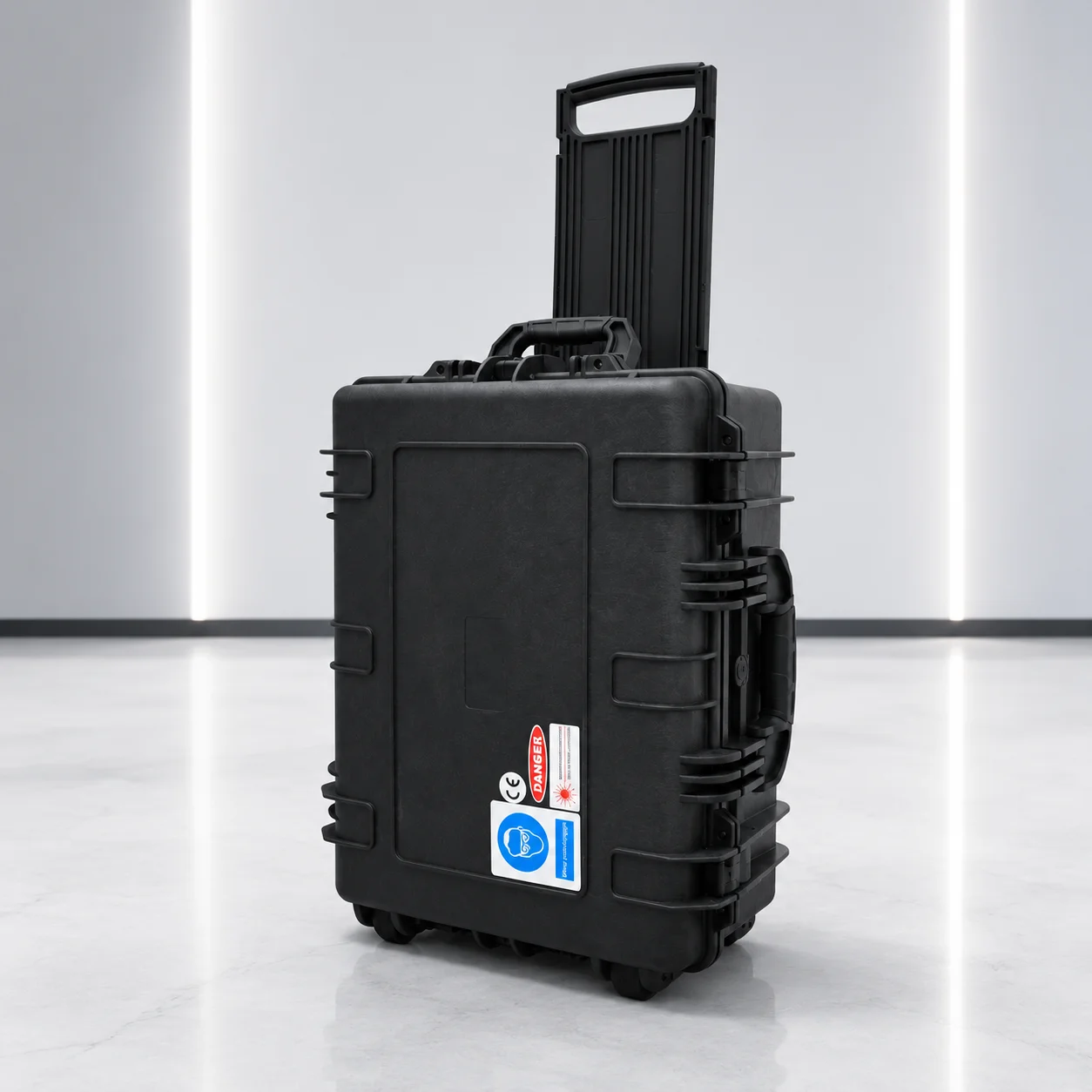 Luggage Type Pulsed Laser Cleaning Machine Portable Handheld Fiber Laser Rust Remover for Metal Paint Oxide Stain Removal