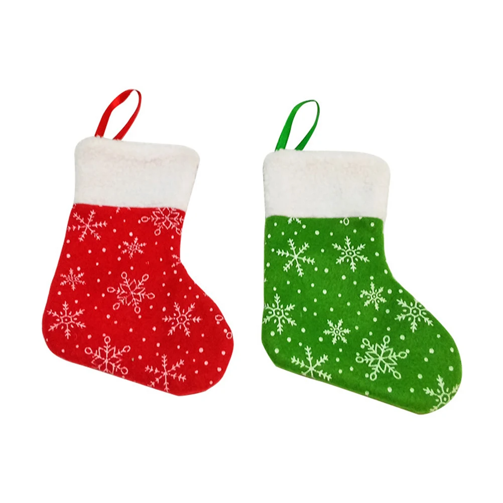 

Christmas Stocking Miniature Socks Red Small Bag Gifts C ies Sugars Chocolates Xmas Tree Decoration Hanging nament Craftsmanship