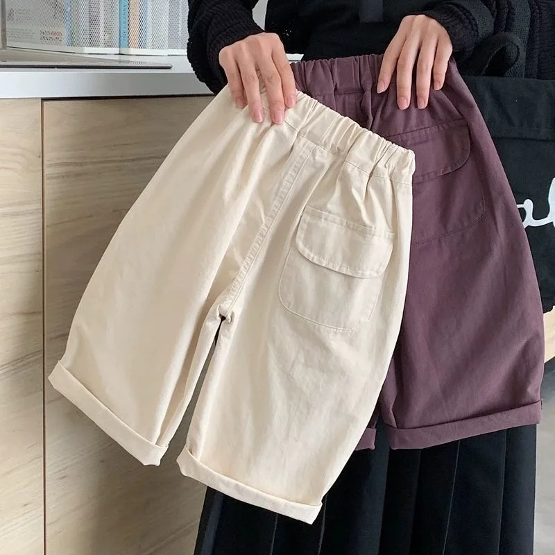 Boys Pants Spring Fall New Baby Casual Long Autumn Fall Trendy Kids Solid Comfortable Boys Straight Pants