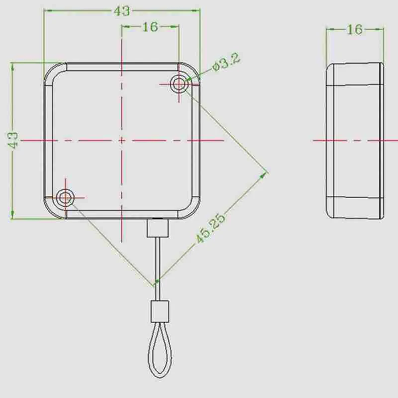 Loch freier automatischer Sensor Tür schließer automatisch für alle Türen schließen Locher-freie automatische Kordel zug halterung