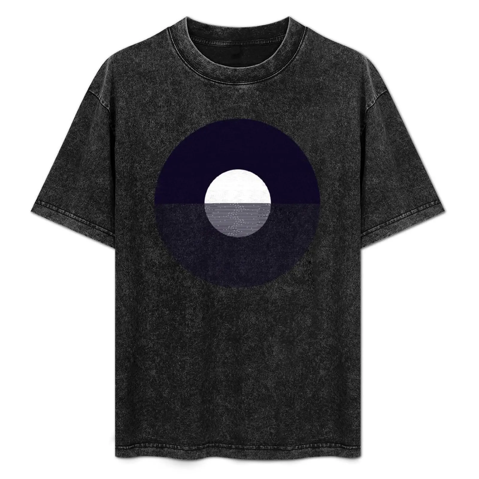 

Abstract Geometric Sunset Art - Modern Abstract Geometric Art T-Shirt Street Art Print Tee Shirt