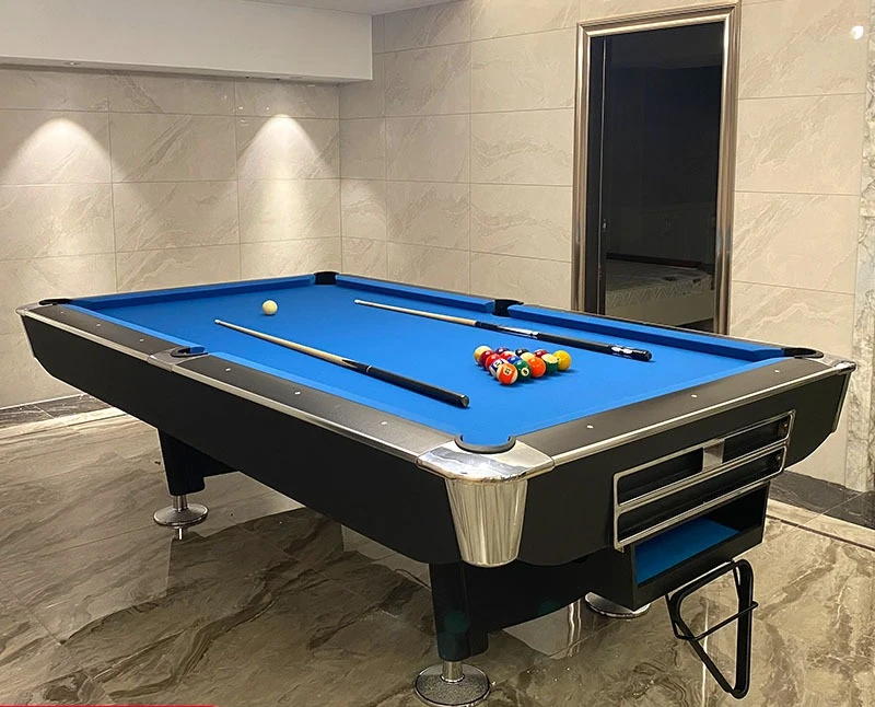 Billiards table for household use, black eight marble billiard table, standard type, multi-functional billiards