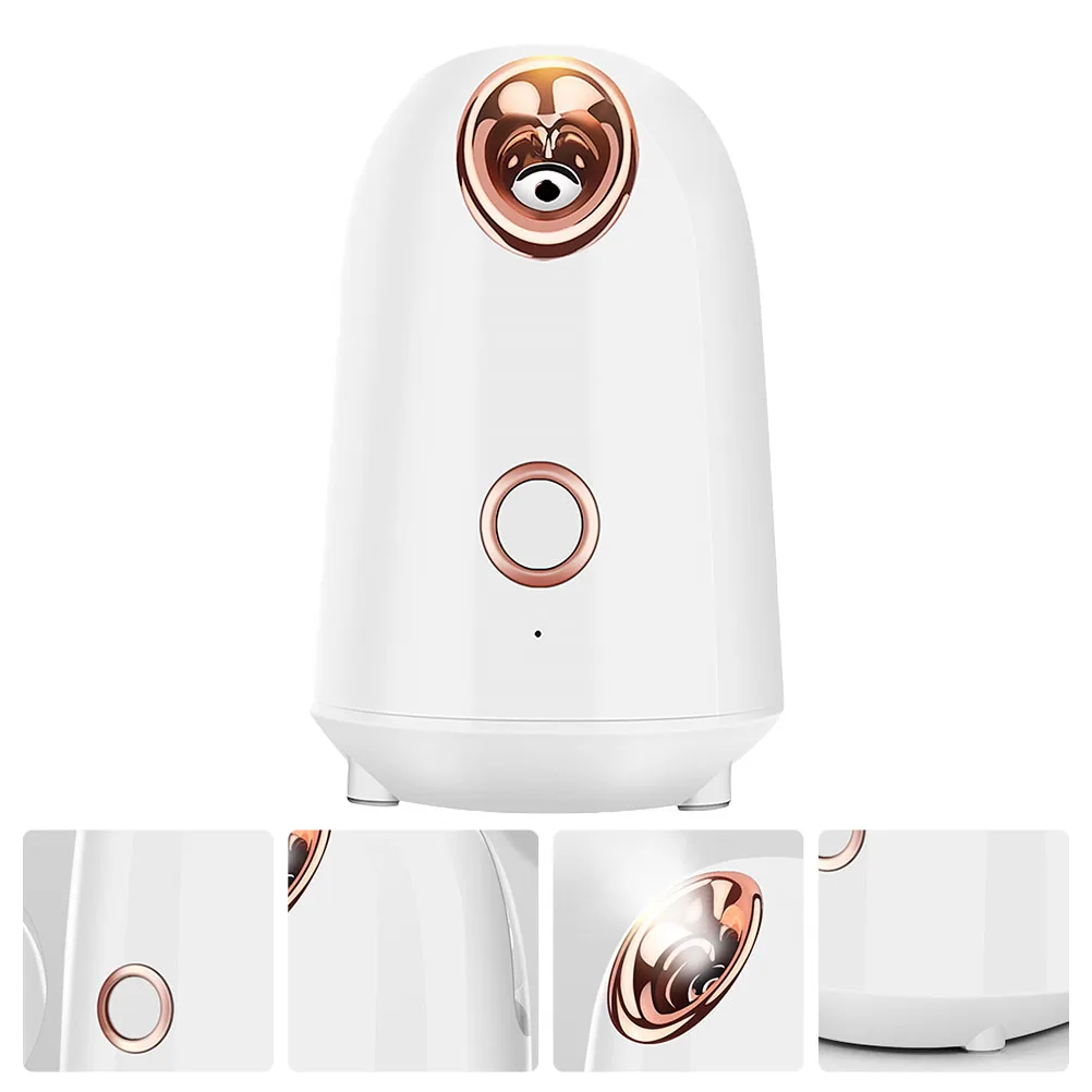 Umidificador de vapor facial nano névoa instrumento de reabastecimento ferramenta de beleza abre poros hidratante solução de cuidados com a pele pele seca