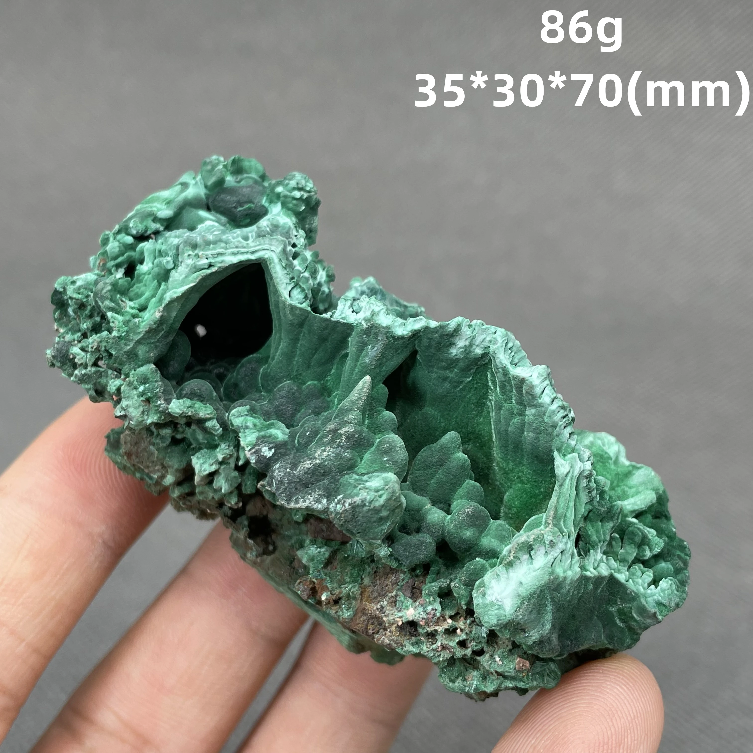 BEST! 100% Natural rare malachite mineral specimen crystal Stones and crystals Healing crystal + from China