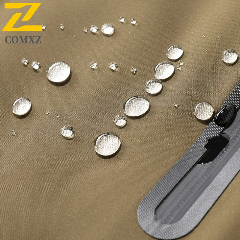 2025 Men's Windproof Jacket Autumn Retro Single Layer Thin Waterproof Work Jackets Camping Fishing Windbreakers chaquetas hombre