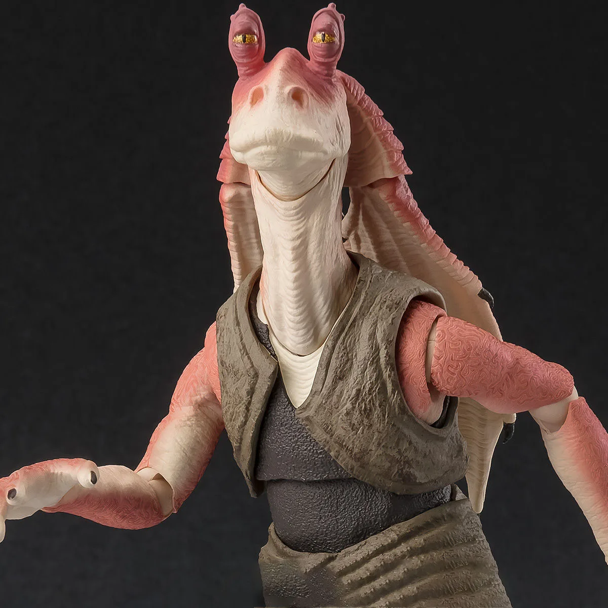 Original em estoque Bandai Spirits S.H.Figuarts Star Wars: Episódio I – The Phantom Menace Jar Jar Binks Collection Series