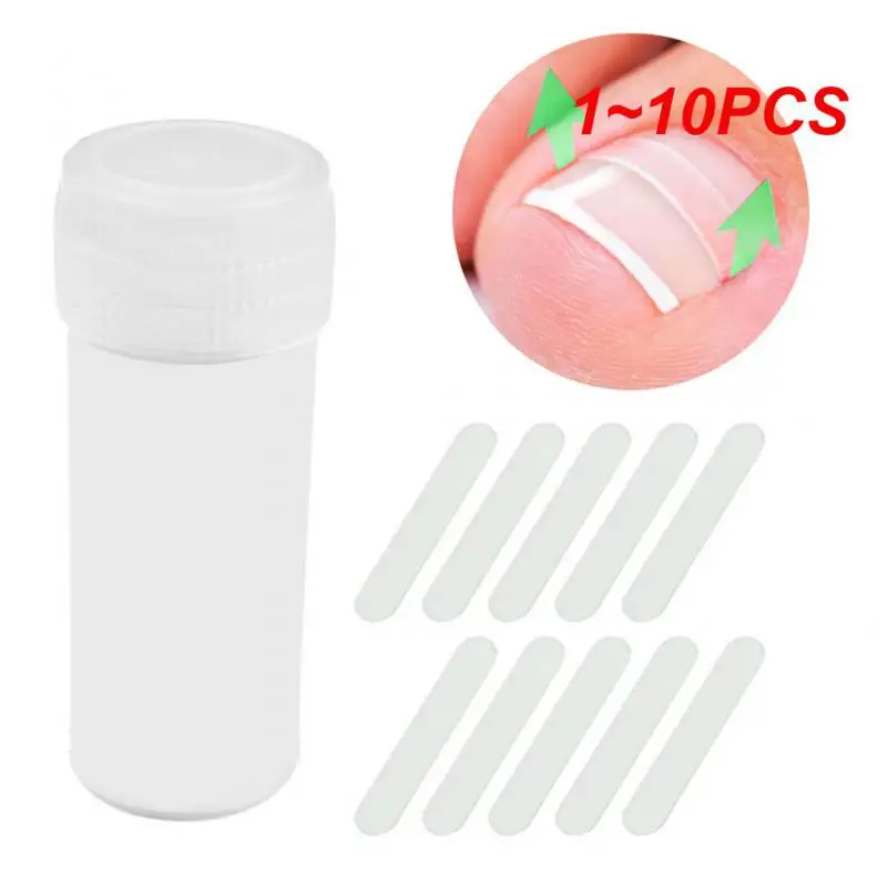 

1~10PCS Ingrown Toenail Straightening Clip Transparent Elastic Patch Sticker Toe Nails Care Corrector Patch Brace Pedicure Tools