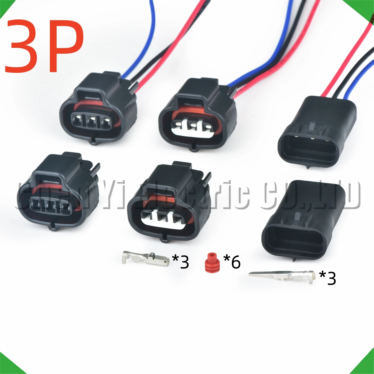 3 Pin Automotive Connectors Air conditioning pressure Wire harness Plug 90980-10845 6189-6916 6189-0099 For Toyota Camry Ruizhi