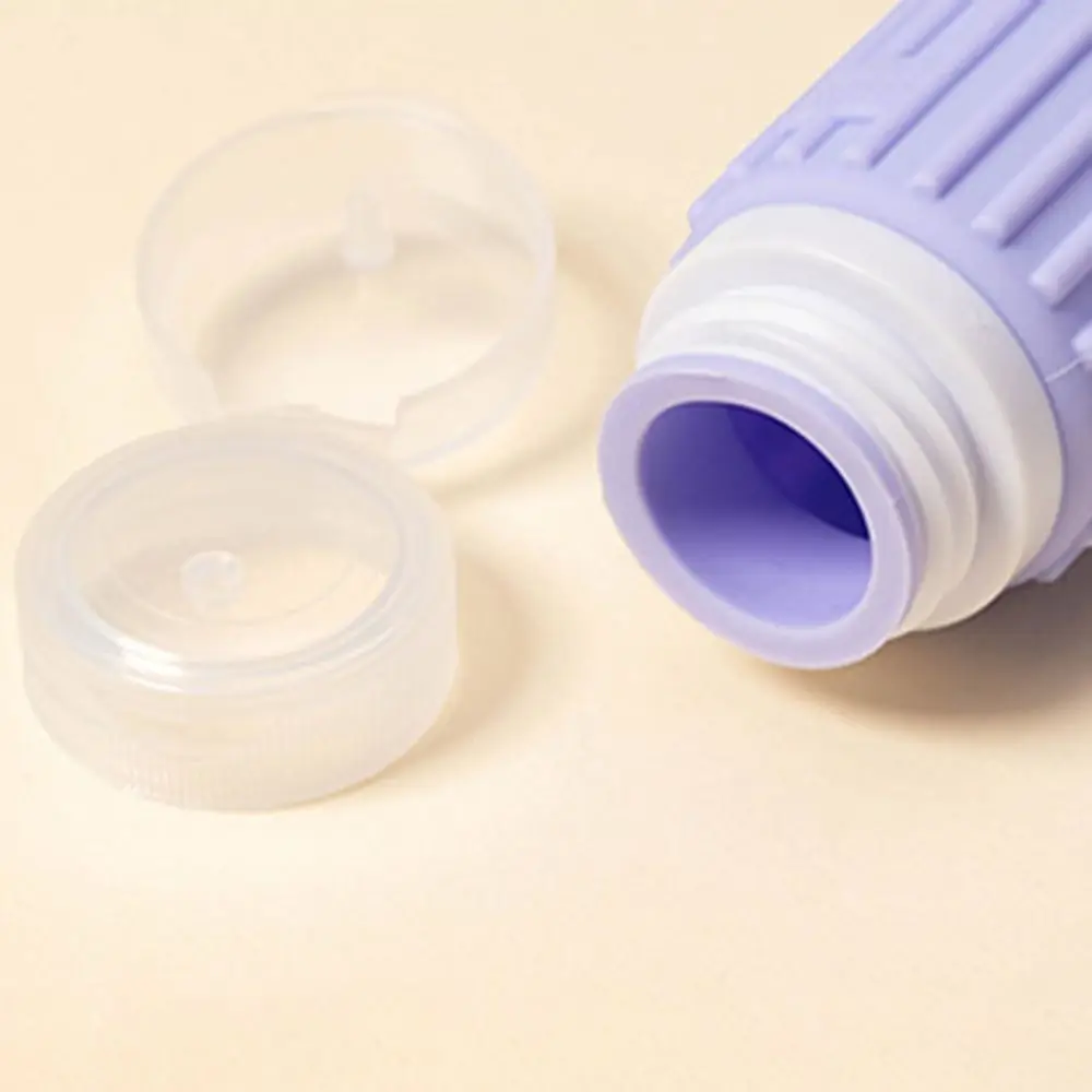 New 60/90ML Silicone Refillable Bottles Empty Large Capacity Lotion Container Squeeze Shampoo Sub-Bottling Travel