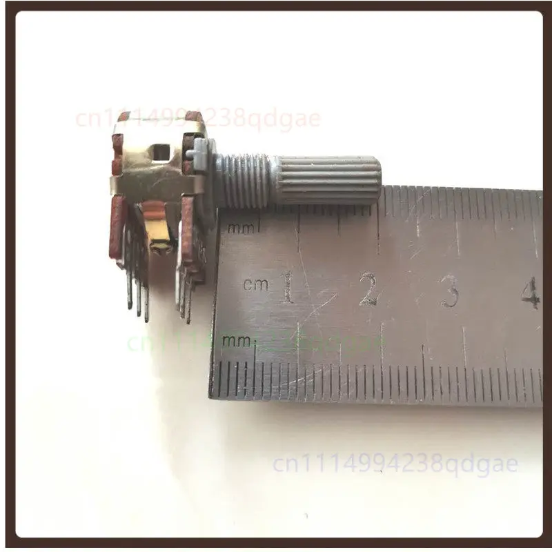 1PCS For 148 Type Dual Gang 6Pin Potentiometer B50K B503 Plastic Shaft Shaft Length 20MM Amplifier Volume Control Pot