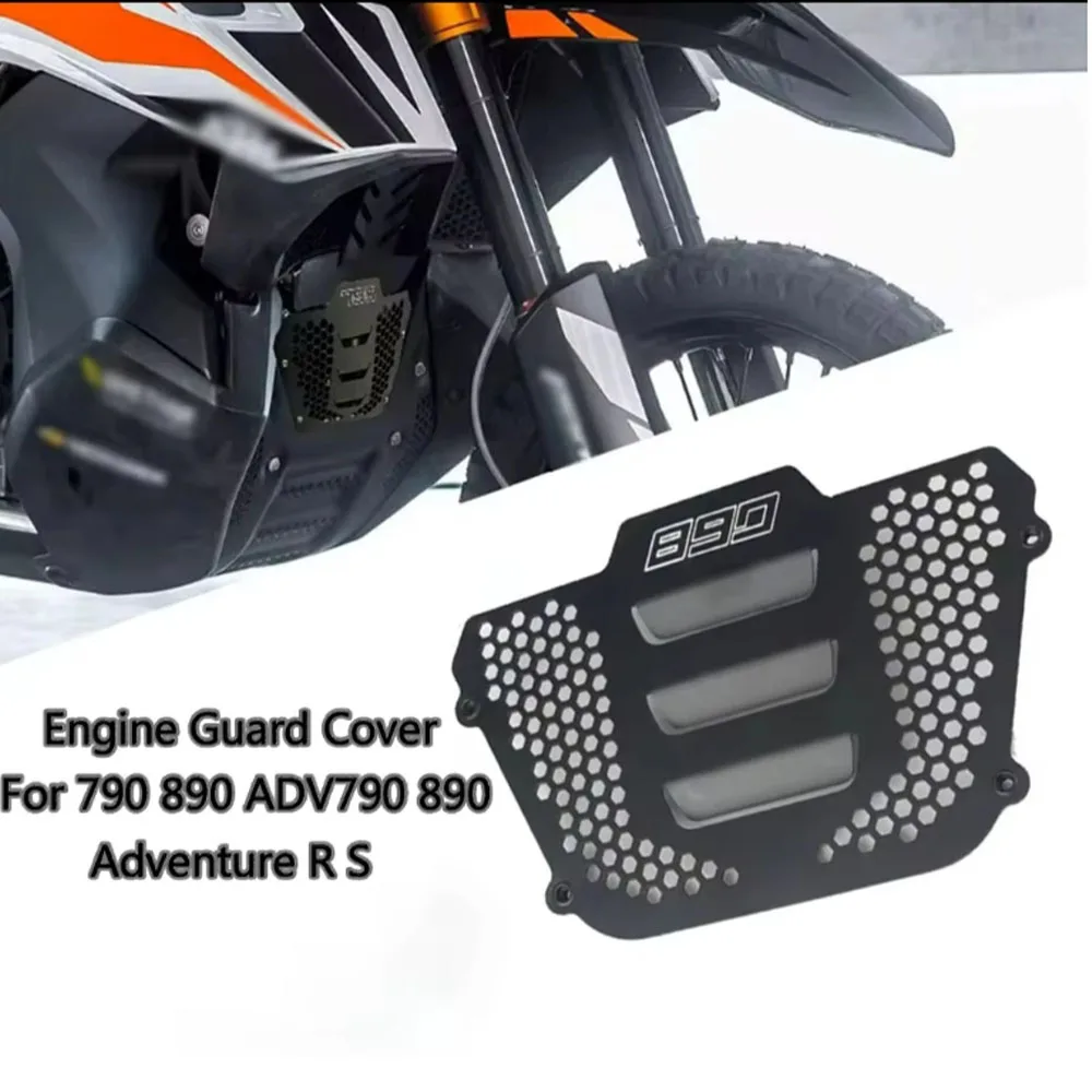 For 790 890 ADV 790 890 Adventure R/S 2020 2021 2022 2023 2024 Motorcycle Accessories Engine Guard Cover Crap Flap Protector