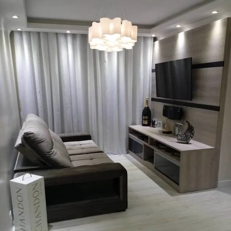 2026 Modern Minimalist Cloud Ceiling Lamp Pendant Light Suspension Hanging For Living Dining Room