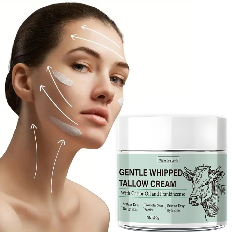 

50 г мягкого взбитого бычьего крема, касторовое масло и ладан, смягчающая сухость, способствует глубоко увлажняет барьере для грубой кожи, увлажняет