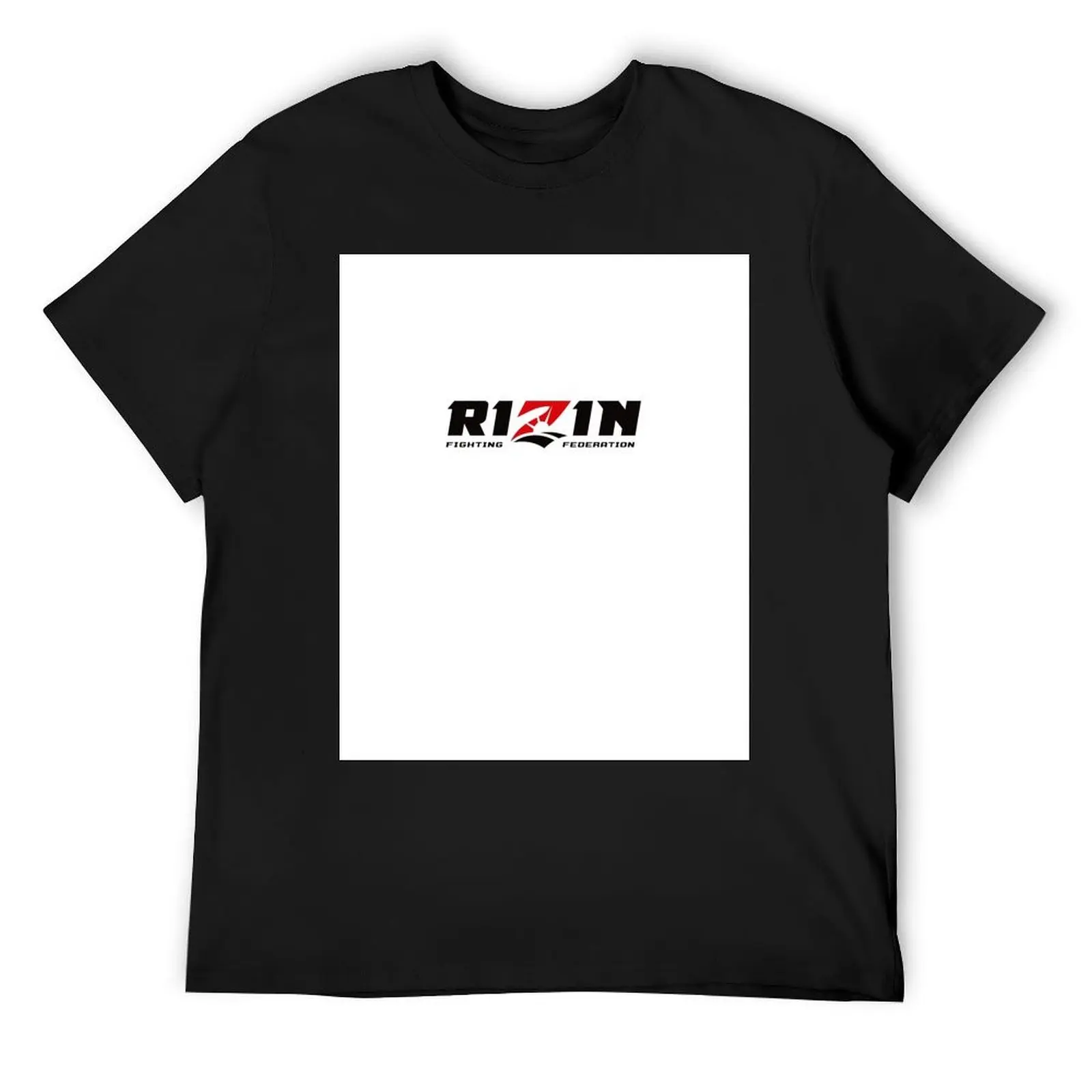 

Rizin Fighting Federation T-Shirt cute tops Luxury man summer shirt mens t shirts top quality