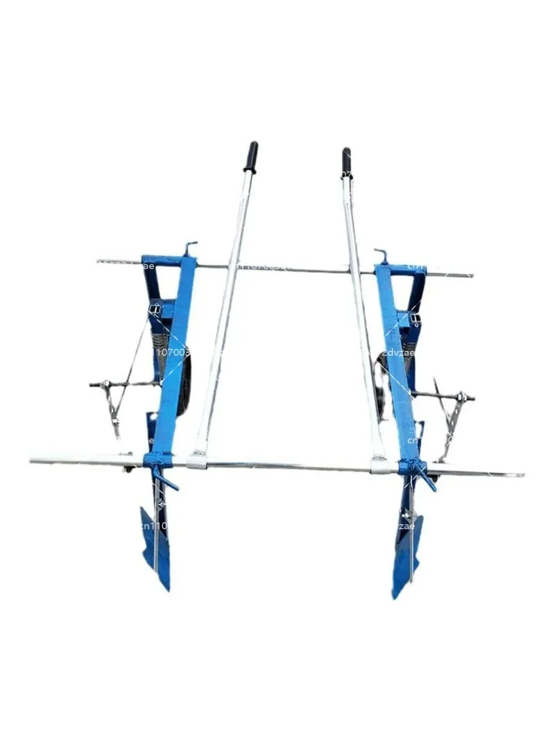 Semi-Automatic Mulch Layer for Agriculture, Adjustable Plastic Film Unrolling System