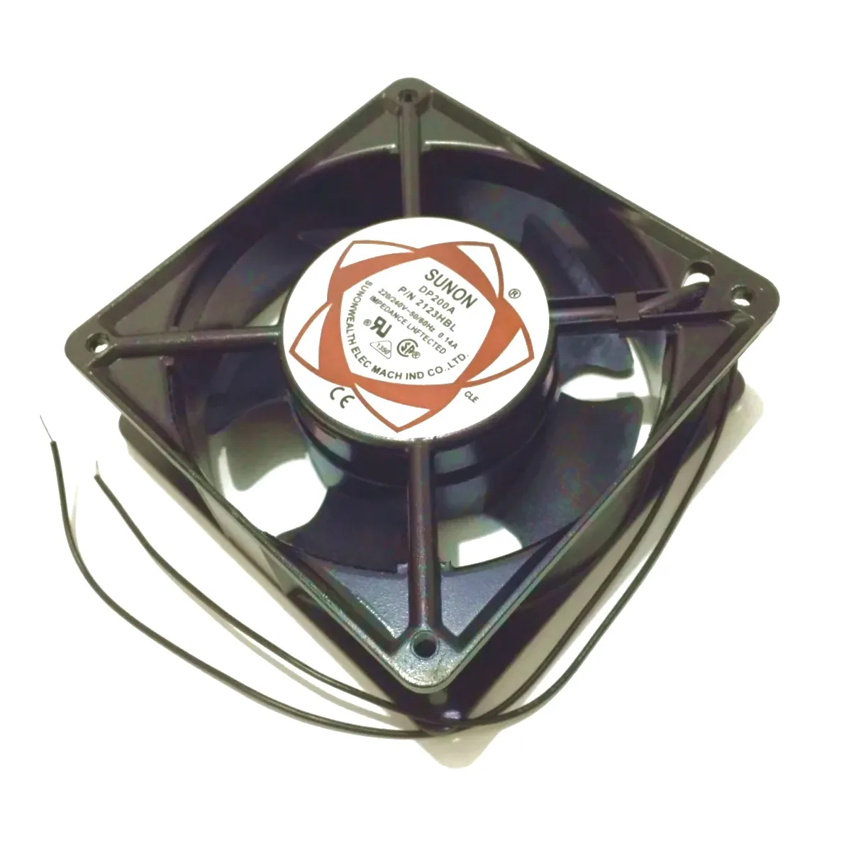 SUNON DP200A P/N 2123HBL 220- 0.14A 120X120X38mm Server Cooling Fan for Electronic Components