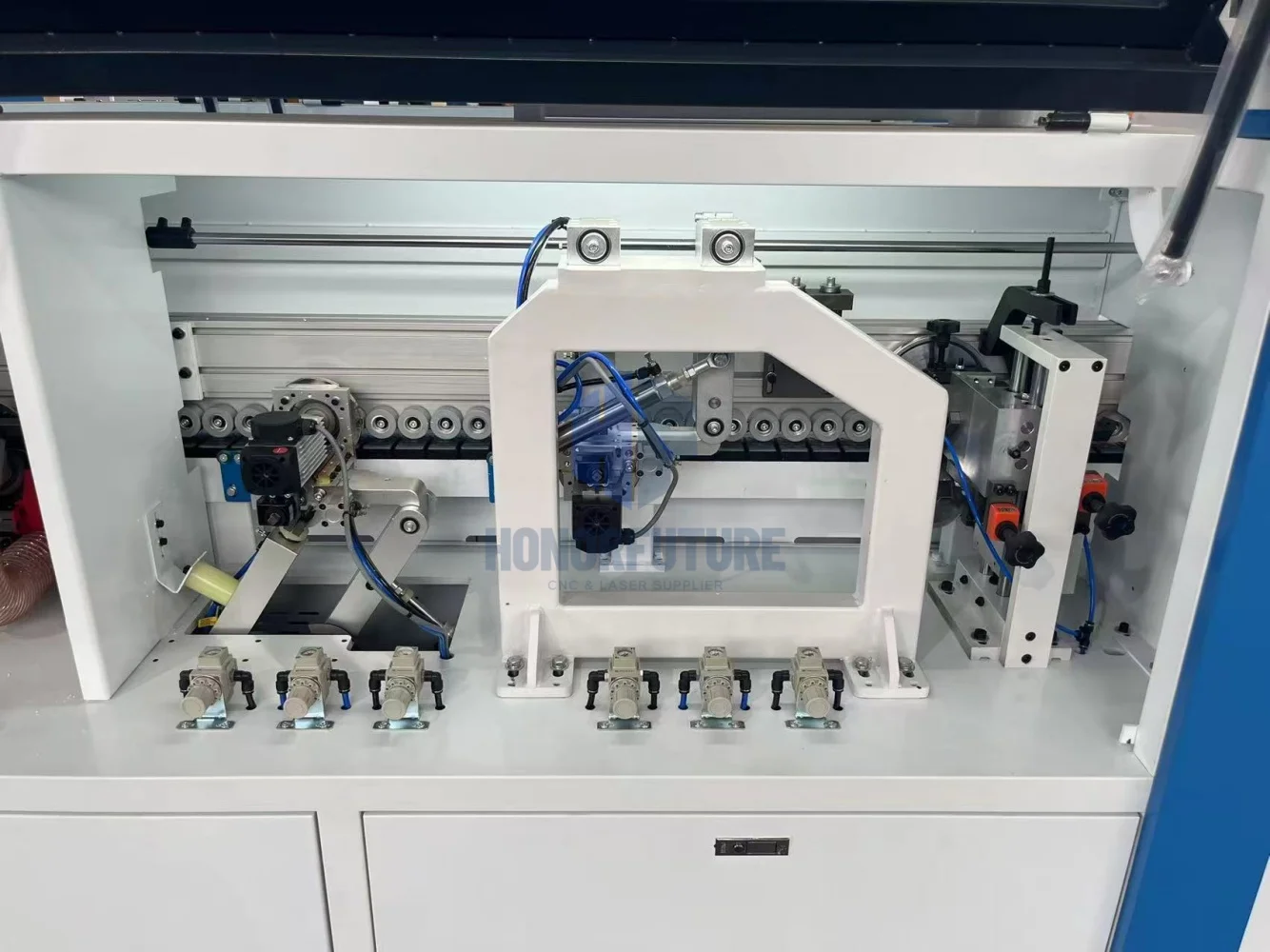 Heavy High Speed Edge Banding Machine Cabinet Furniture Pvc Automatic Bevel Edge Bander Machine
