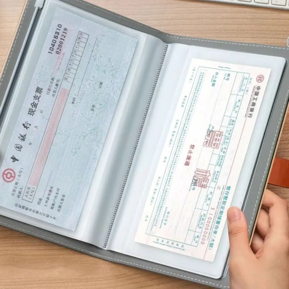 Waterproof Fixed Deposit Book Multi Pockets Save Money Budget Bill Organizer with Password Lock Easy and Fun