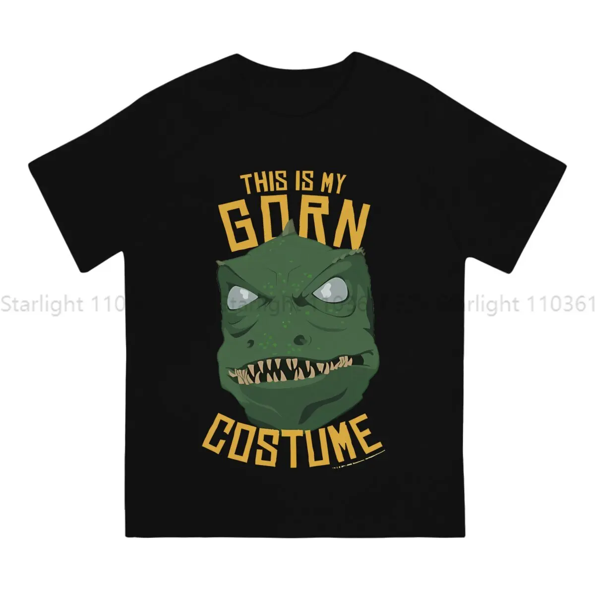 Halloween Gorn Costume Hip Hop TShirt Starr Trrekk Casual T Shirt Newest T-shirt For Men Women