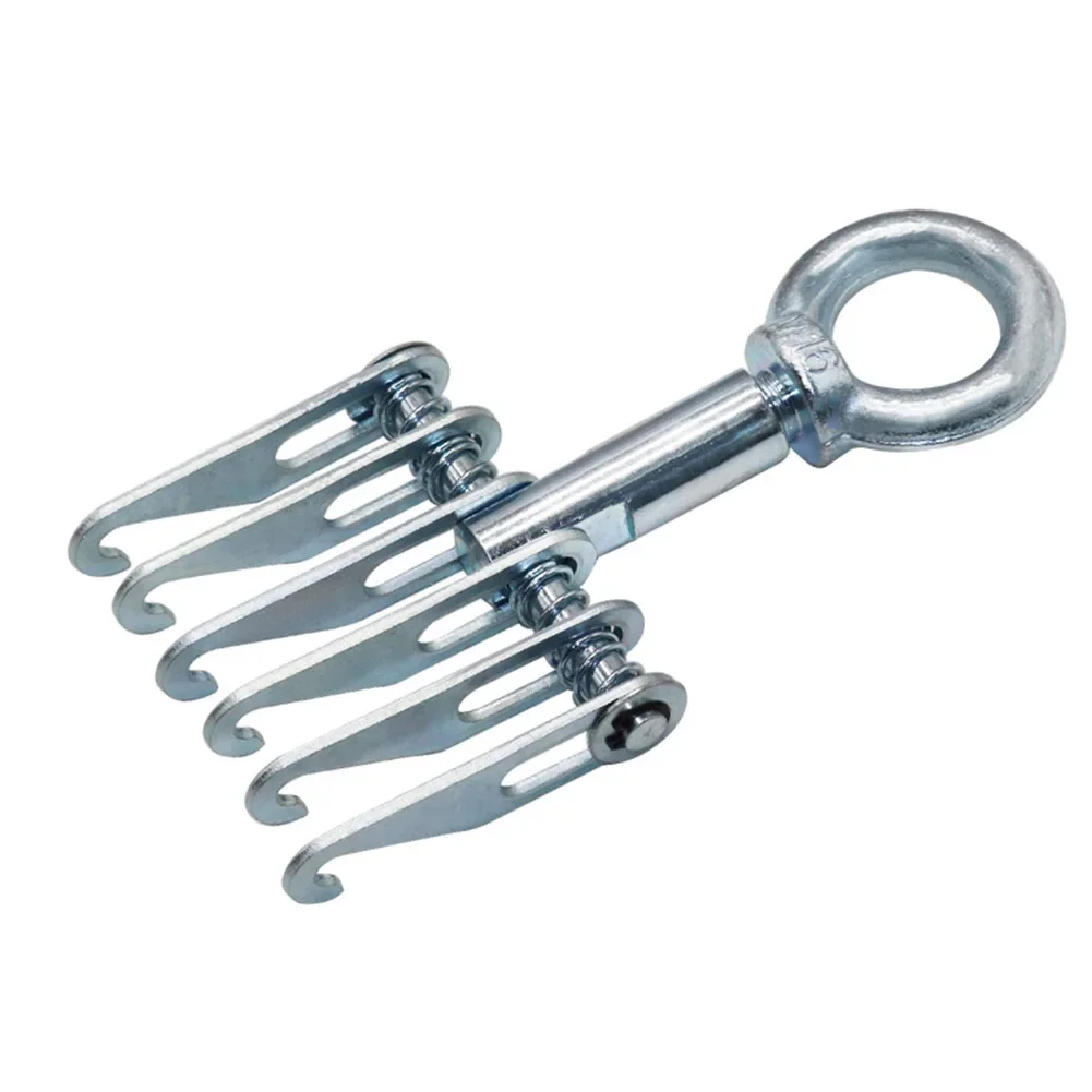 Car Dent Puller with 6 Adjustable Fingers and Lifting Rings Compatible with For Slide Hammer for Auto Body Work