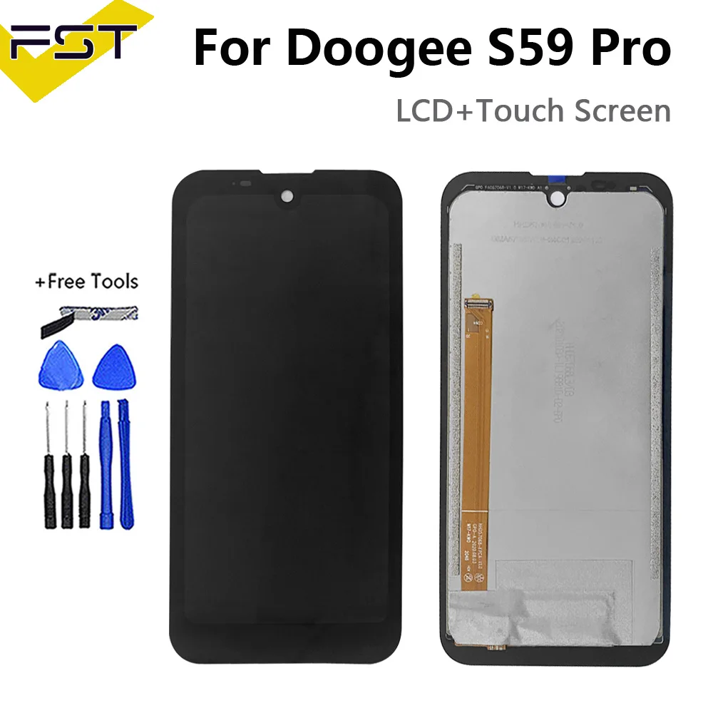 Original New Digitizer LCD Display Touch Screen 6.22 For Doogee S96 / S96 Pro e
