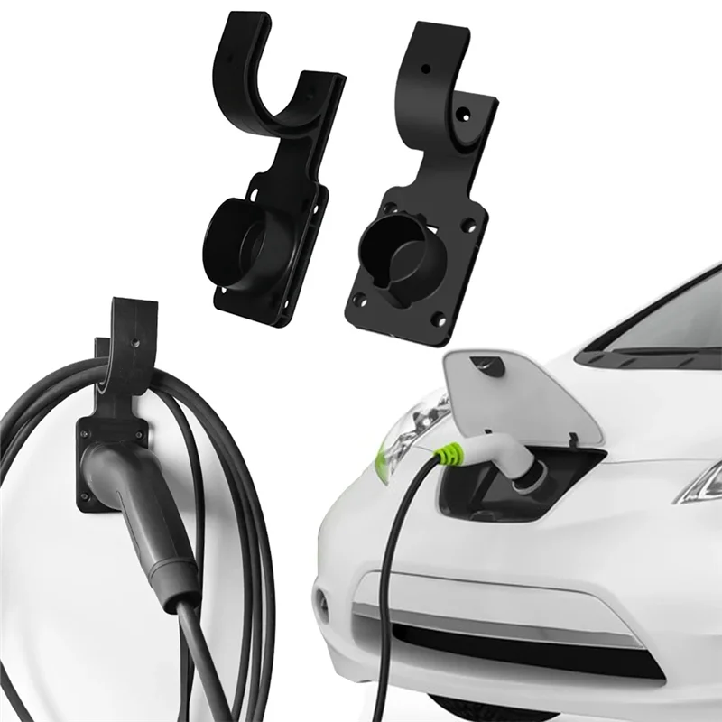 A19Q-Een Stuk Muur EV Charger Kabel Houder Hoofd Socket Voor EV Charger Connector