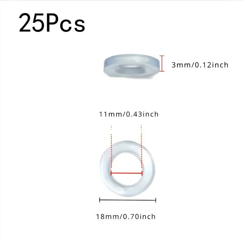 25Pcs 1/2