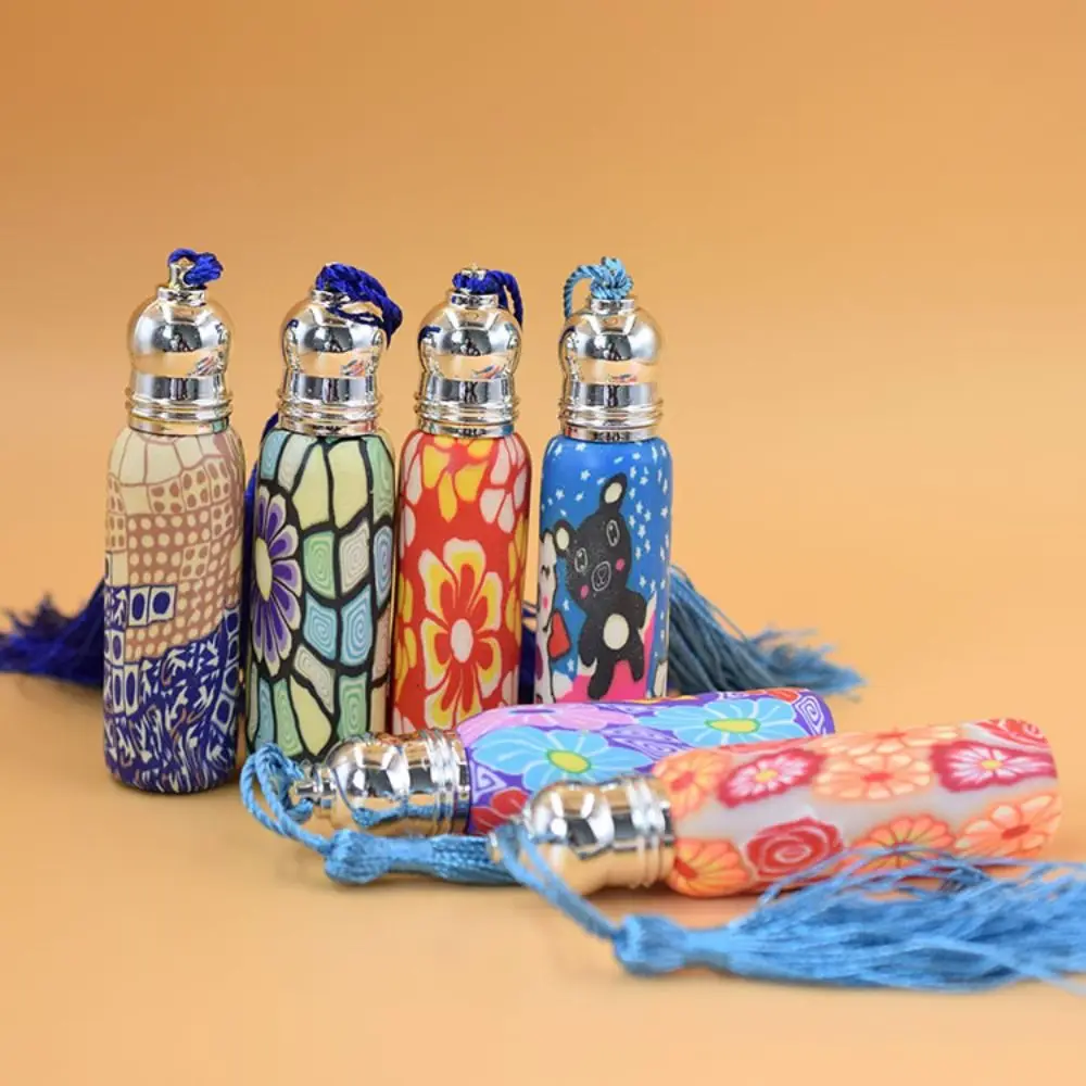 Container Polymer Clay Roller Bottle DIY Glass Roll On Bottles Rollerball Bottle Essential Oil Roller Bottles Perfume Bottle