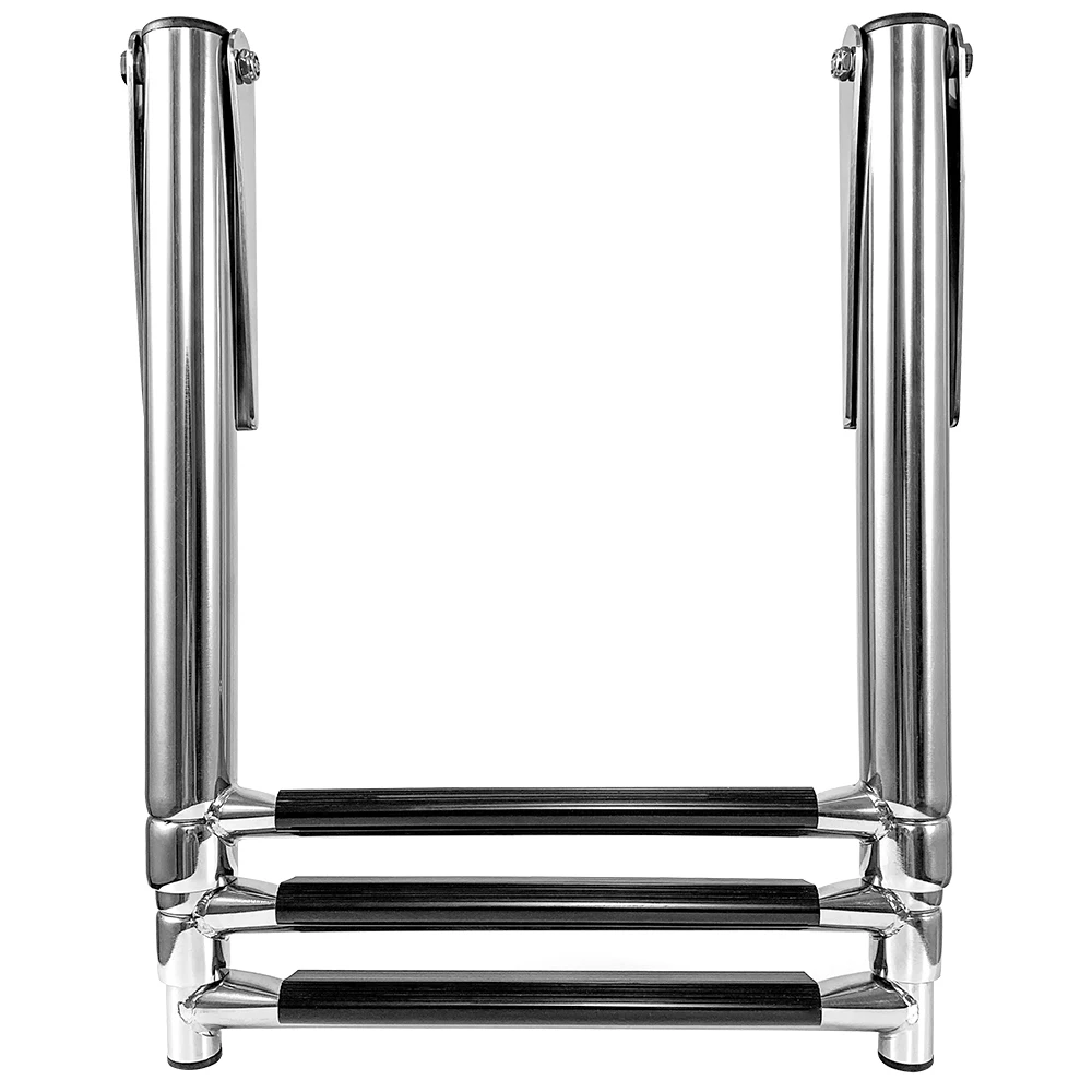 

Marine Boat 316 Stainless Steel Telescopic Boarding Under Platform Pontoon Ladder Yacht