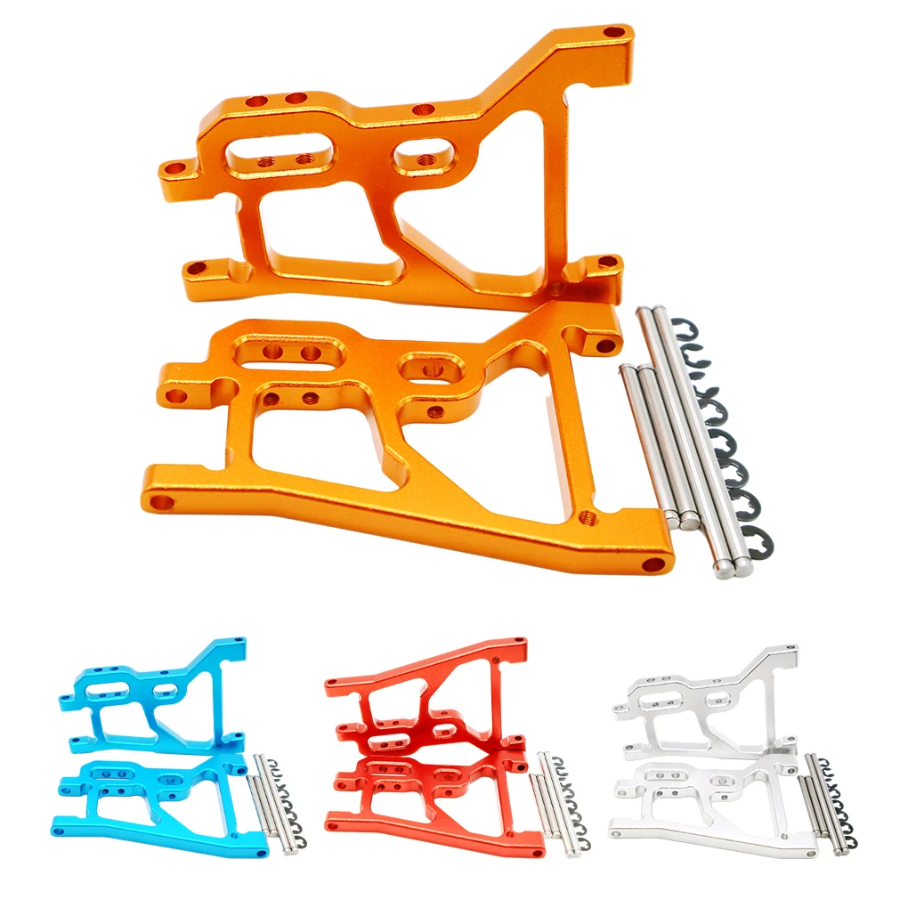 Aluminum Alloy Enhanced Front Lower Suspension Arm For 1 10 FS 51805 51806 53625 53632 53633 RC Car Part RC Car Accessories Red