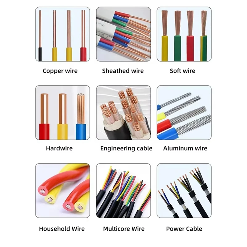 ABDJ-New آلة تجريد الأسلاك النفايات كابل سلك تجريد آلة المنزلية كرنك اليد سلك تجريد تقشير قطعة أثرية