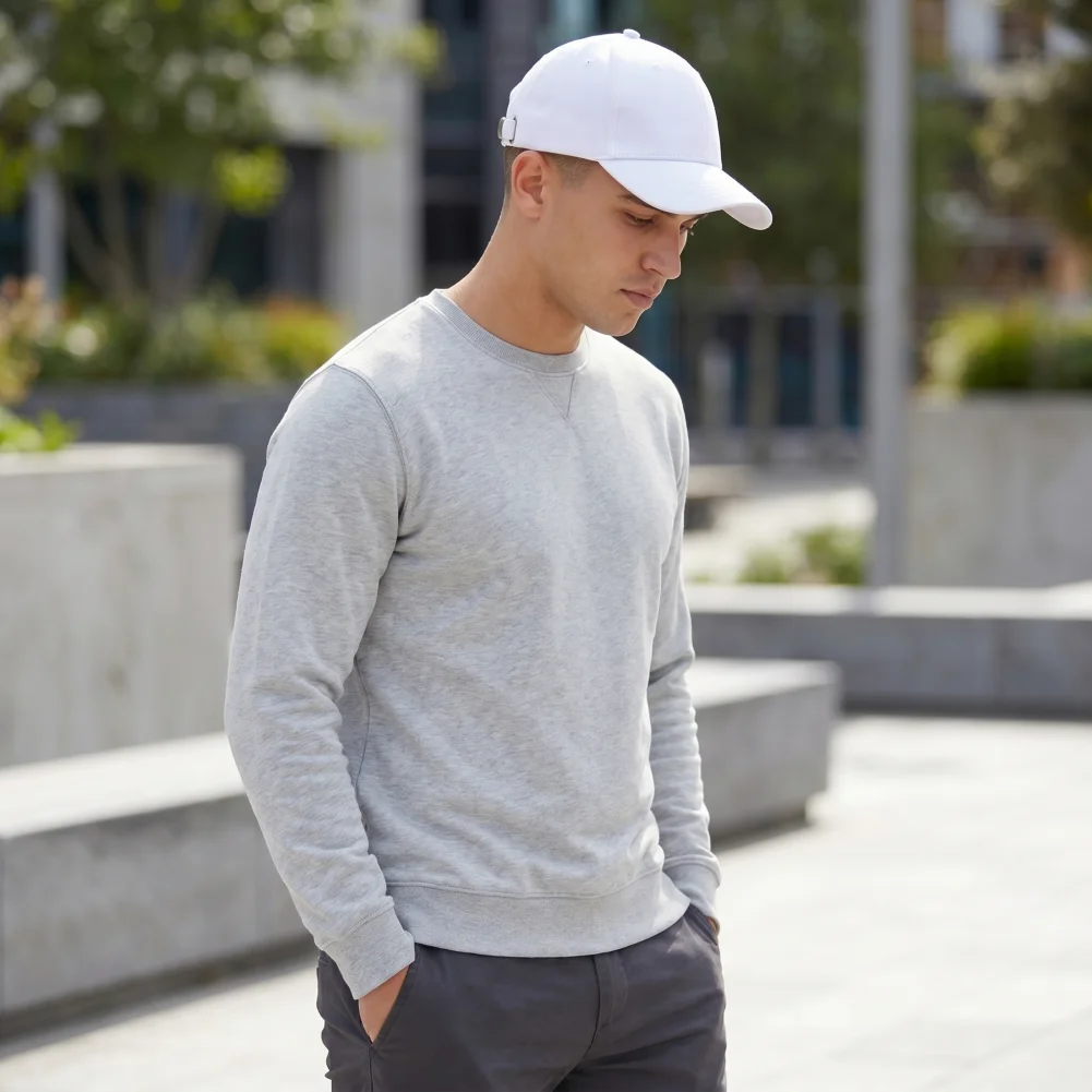 Curved Brim Cap Adjustable Baseball Hat with Extended Curved Brim Sun Protection Outdoor Sports Cap Fitness Running Workout