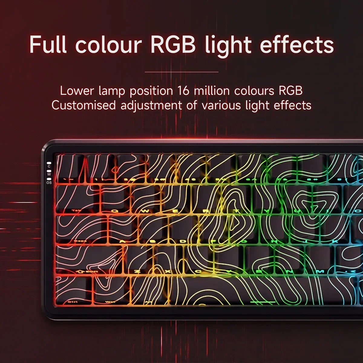 AJAZZ AK680 MAX 8k Polling Rate Hot Swap RGB Mechanische Tastatur Magnetschalter Wired Gaming Maßgeschneiderte Tastatur PC Zubehör