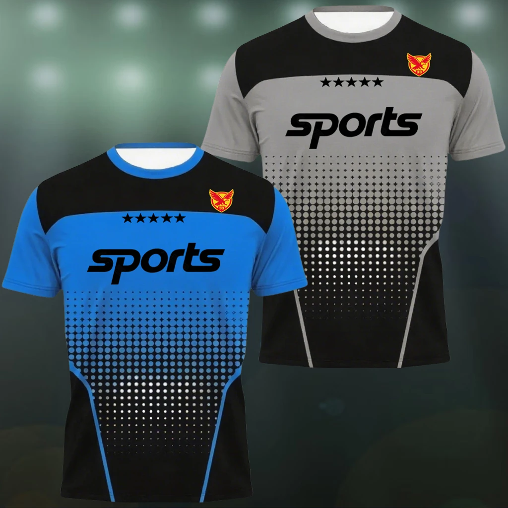 

2025 Adult/Child Comprehensive Training T-shirt Fashion Football Basketball T-shirt Comfortable Loose T-shirt Motorcycle T-shirt