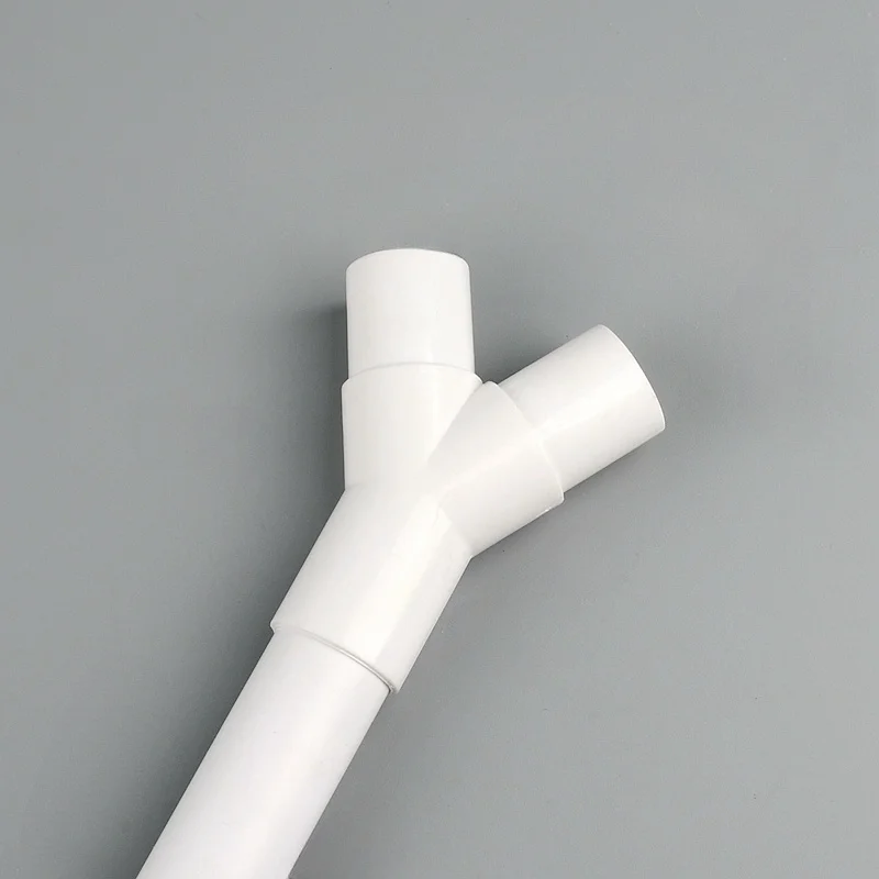 1~25PCS 16mm/20mm PVC Y Type Tee Fork Water Pipe Connectors Aquarium Tank Accessories Garden Irrigation Drip Box Tee Joint Parts