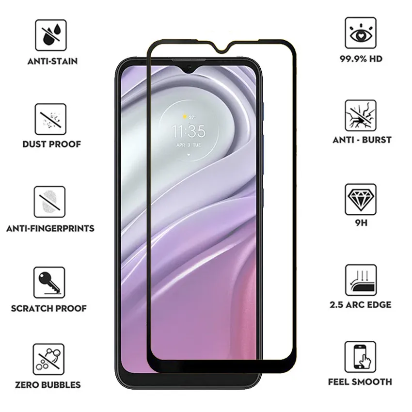 Mica Moto G20 Accessorie Motorola G20 Tempered Glass For Motorola Moto G20 Screen Protector Moto G60 G60S G30 Film MotoG20 Glass