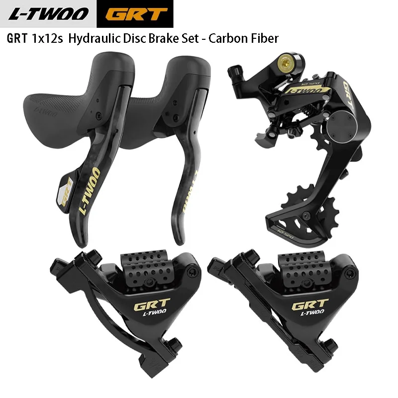 

Комплект гидравлических дисковых тормозов L-TWOO GRT для шоссейных велосипедов, гравийный шоссейный велосипед 12S с механической коробкой передач