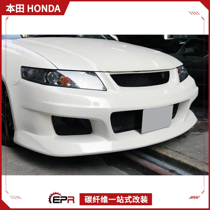 SAAR Suitable for Honda Accord CL7 Modification Parts Resin Fiber Front Bumper SPOON Style Front Skirt