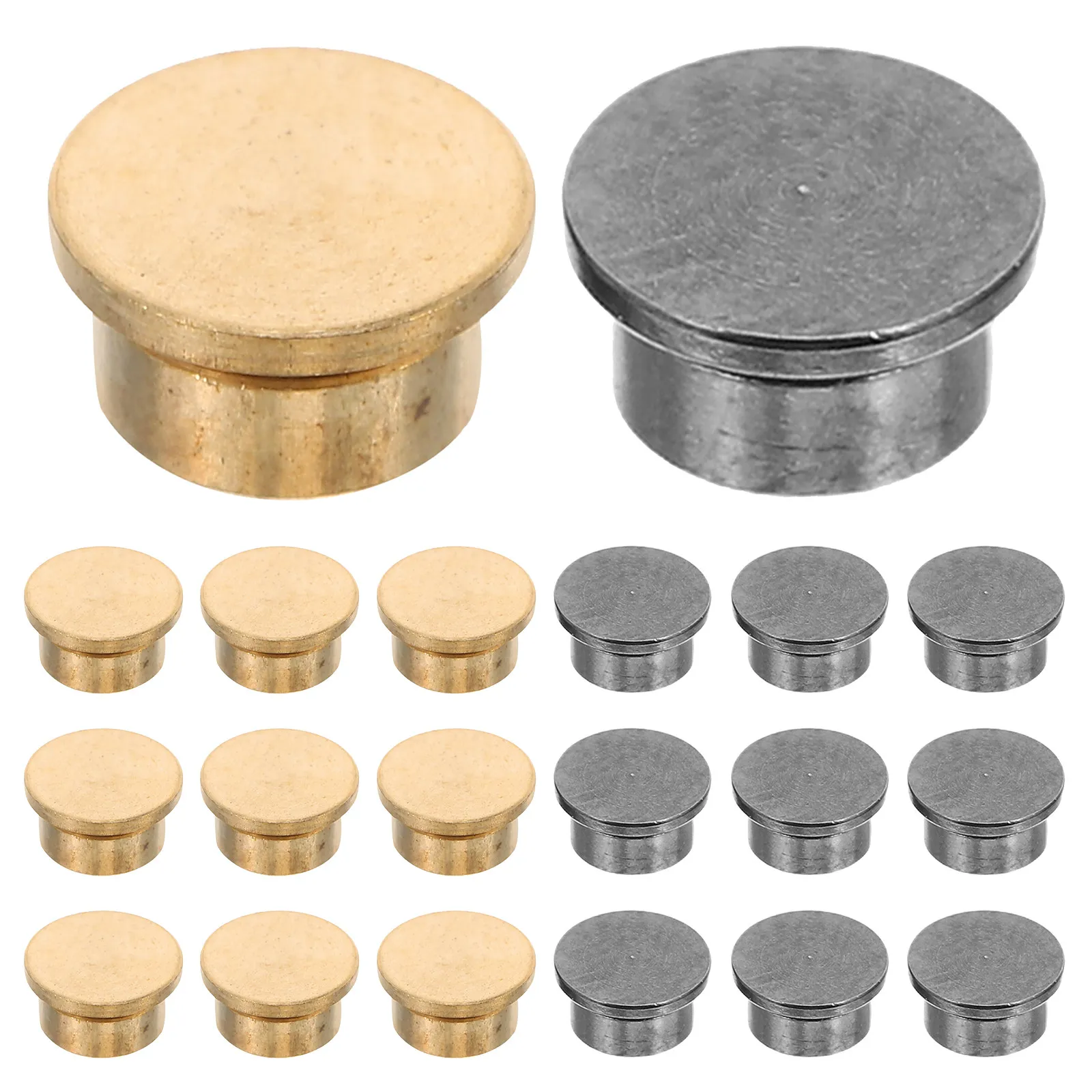 20Pcs Nail Art Rotating Bearings Metal Mini Spinner Shaft High-Speed Universal Nail Art Rotating Tool Metal Bearings