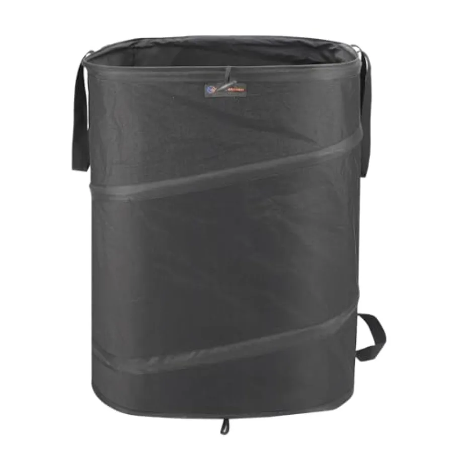 

46 Gallon Square Collapsible Yard Waste Bin, Collapsible Trash Can for Collecting Weeds or Leaf or Yard and Party Waste