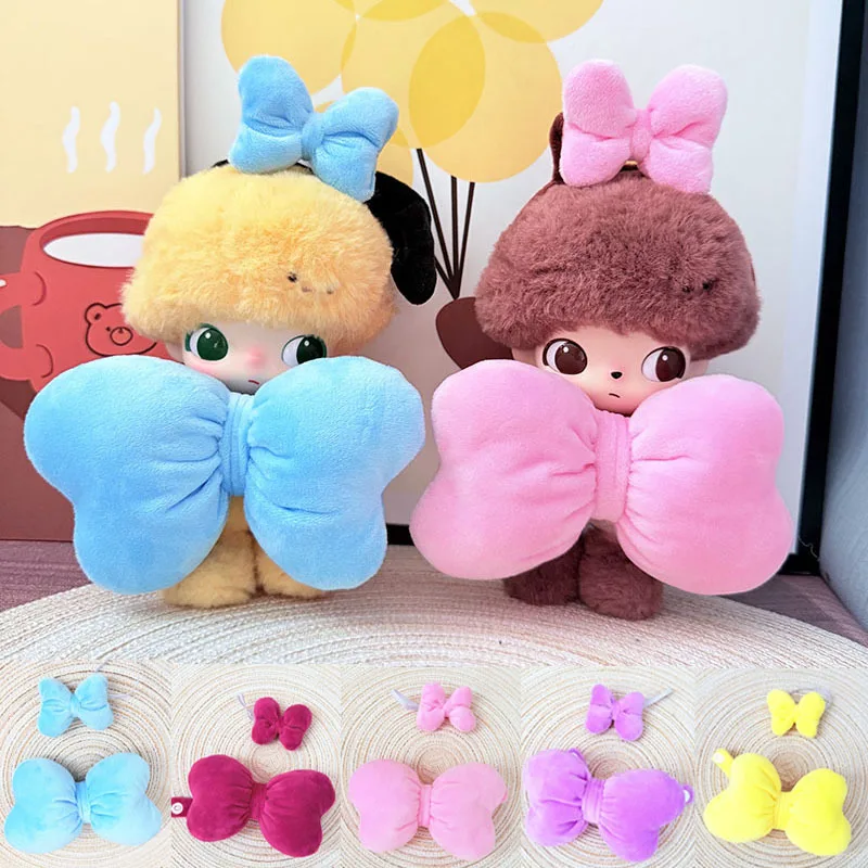 

DIMOO WORLD Doll Decor Accessories Outfit - 15/17cm Labubu Clothes Angel Bow Mary Cat Set