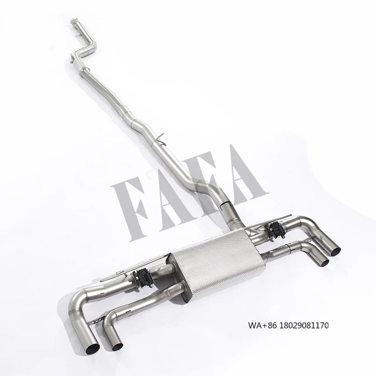 

For 5 Series 530 G38 2.0 Exhaust System Mid-tail High-performance Electric Valve Cat Back Exhaust Pipe Muffler