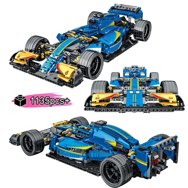 

2025 NEW Technical Racing Car Construction Set MOC Building Block DIY tabletop decorations Model birthday Christmas gifts