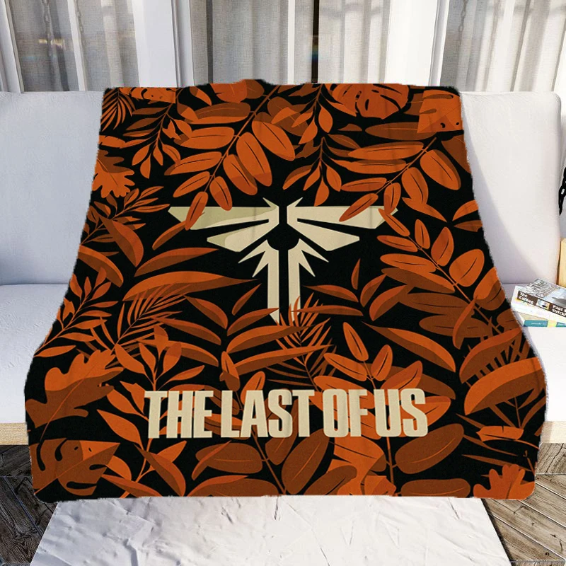 T-The Last of Us Blanket Fashion Flannel Blanket Comfortable Lazy Sofa Cover Blanket Super Soft Sheet Mattress