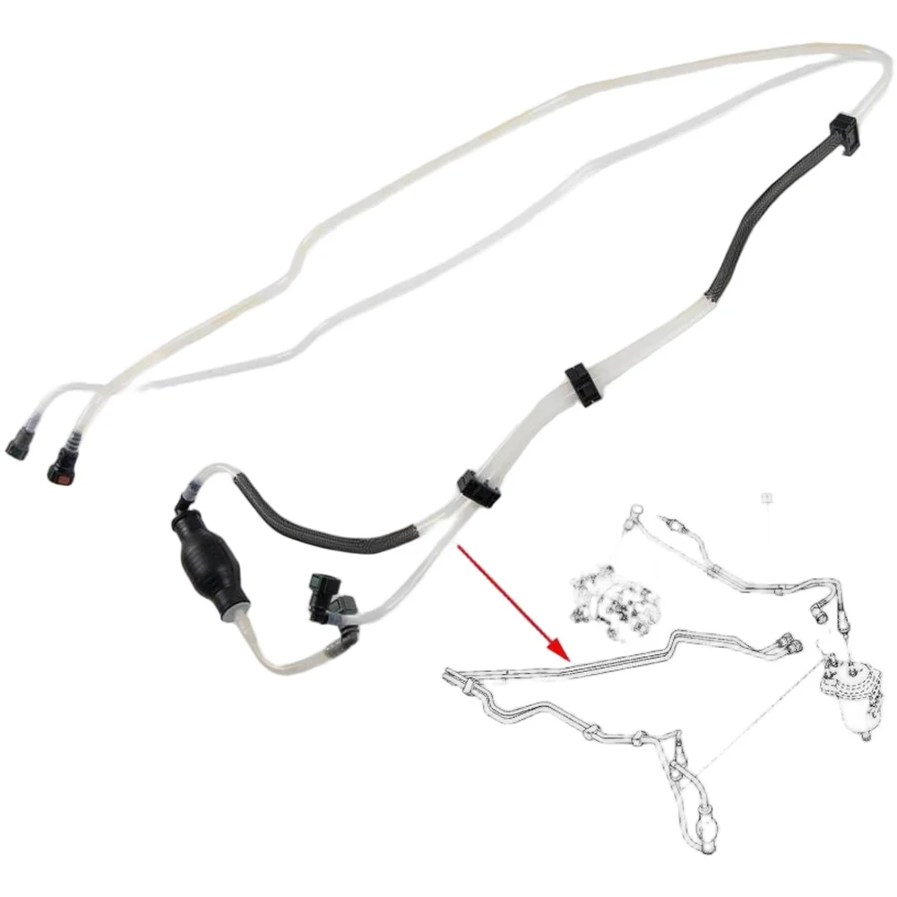 Fuel Line Pipe Hose For Renault For Clio For Kangoo 8200218942 8200050936 Plastic Cooling System Car Accessories