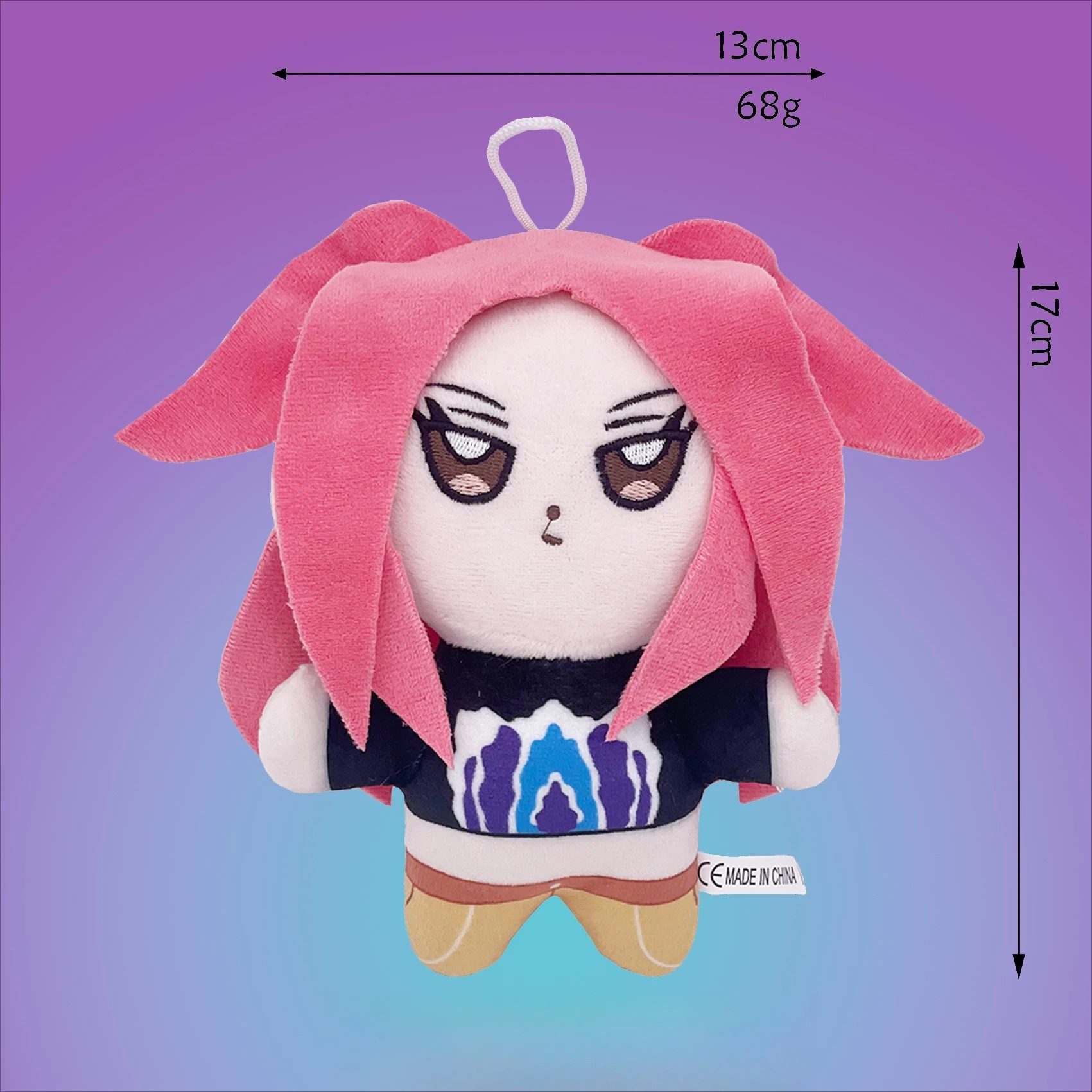 شيطان الصيادين أفخم لطيف الأرجواني 2025 أنيمي Kpop النمر قبعة سوداء العقعق مع 3 عيون الوحش هانت فتاة مجموعة دمية لمحبي الهدايا #3