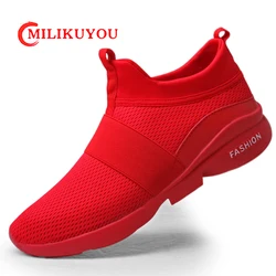 Men's Sneakers Breathable Mesh Casual Sneakers Man Running Shoes Light Plus Size 47 Tennis Luxury Brand Shoes Zapatos Deportivos